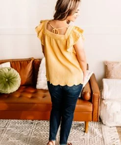 No Ship Drop Ship Happy Little Thing In Summer Time Yellow (GHG-S)