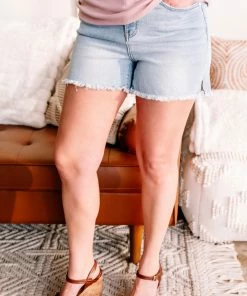 No Ship Drop Ship Twisted Sister Braided Waistband Judy Blue Jean Shorts 22 No Ship Drop Ship Twisted Sister Braided Waistband Judy Blue Jean Shorts