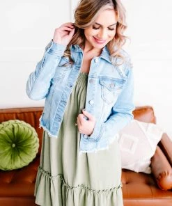 No Ship Drop Ship Cruisin' Together Smocked Flutter Sleeve Dress In Willow Tree Apparel