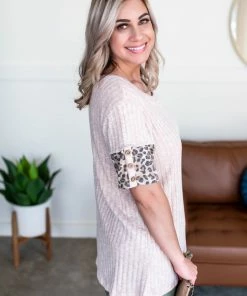 No Ship Drop Ship Apparel Let's Get Wild Animal Print Top