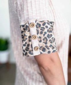 No Ship Drop Ship Apparel Let's Get Wild Animal Print Top