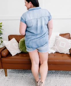 No Ship Drop Ship Don't Cut Me Off Mid Rise Judy Blue Shorts