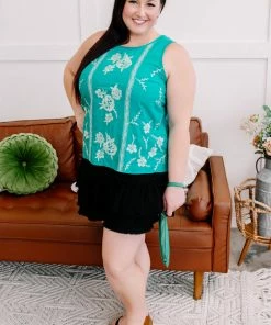 No Ship Drop Ship GHG- Shop Singles Hard To Get Starlet Teal Savanna Jane Top (GHG-M) 14 No Ship Drop Ship GHG- Shop Singles Hard To Get Starlet Teal Savanna Jane Top (GHG-M)