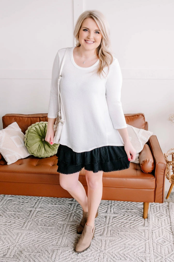 No Ship Drop Ship No Stopping Us Now Novelty Knit Top In White (GHG-S) GHG- Shop Singles 2 No Ship Drop Ship No Stopping Us Now Novelty Knit Top In White (GHG-S) GHG- Shop Singles