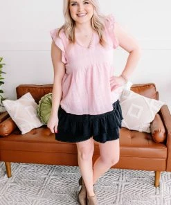 No Ship Drop Ship My New Obsession Top In Pink (GHG-S)