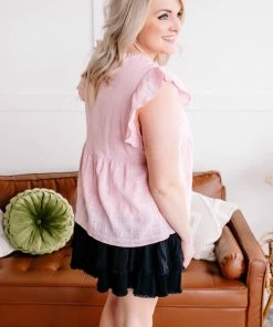 No Ship Drop Ship My New Obsession Top In Pink (GHG-S)