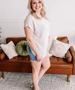 No Ship Drop Ship Round The Outside Tie Back Detail In Oatmeal