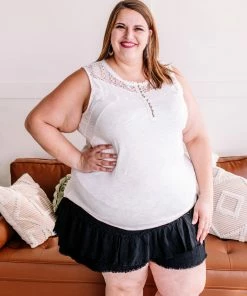 No Ship Drop Ship Stay Cool Lace Button Tank Top Apparel 17 No Ship Drop Ship Stay Cool Lace Button Tank Top Apparel