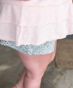 No Ship Drop Ship Apparel Lay It On Thick Sleeveless Top In Ballerina Pink