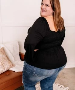 No Ship Drop Ship Watch Your Every Move Top In Black (GHG-S)