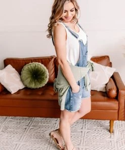 No Ship Drop Ship Only Good Vibes Short Overalls