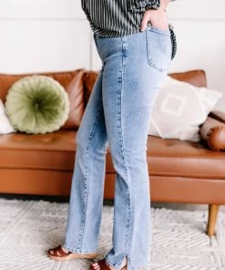No Ship Drop Ship Put The Boots To It Slim Bootcut Judy Blue Jeans (GHG-1-15)