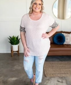 No Ship Drop Ship Apparel Let's Get Wild Animal Print Top