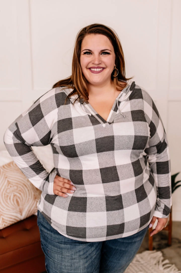 No Ship Drop Ship Weather The Storm Hooded Top In Charcoal + Ivory 6 No Ship Drop Ship Weather The Storm Hooded Top In Charcoal + Ivory