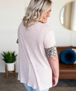 No Ship Drop Ship Apparel Let's Get Wild Animal Print Top