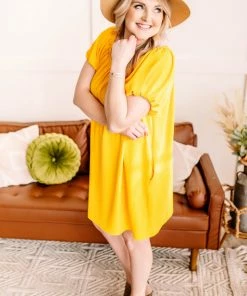 No Ship Drop Ship Silence Is Golden Balloon Sleeve Dress Apparel