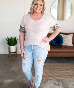 No Ship Drop Ship Apparel Let's Get Wild Animal Print Top