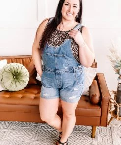 No Ship Drop Ship Only Good Vibes Short Overalls