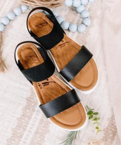 No Ship Drop Ship Blowfish Black Cosmic Dyecut Sandals