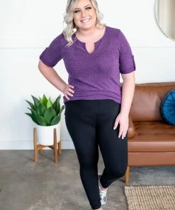 No Ship Drop Ship Everybody's Favorite Black Leggings (GHG-S)