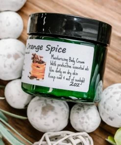 No Ship Drop Ship Orange Spice Body Cream