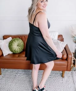 No Ship Drop Ship Be A Sport Shorts Dress In Black (GHG-M) GHG- Shop Singles