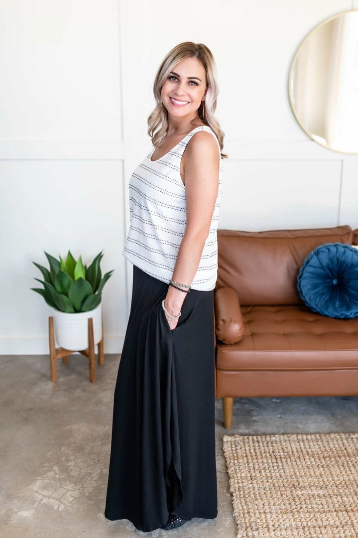 No Ship Drop Ship End Of The Line Striped Sleeveless Top Apparel 9 No Ship Drop Ship End Of The Line Striped Sleeveless Top Apparel