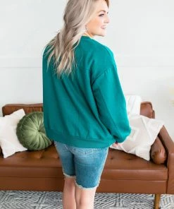 No Ship Drop Ship GHG- Shop Singles Get Fleeced Sweatshirt In Emerald Green (GHG-S) 15 No Ship Drop Ship GHG- Shop Singles Get Fleeced Sweatshirt In Emerald Green (GHG-S)