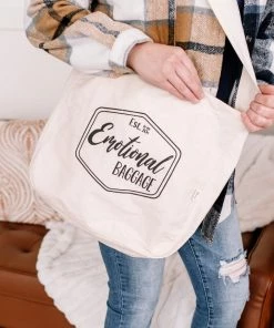 No Ship Drop Ship Apparel Established In My 20's, Emotional Baggage Tote