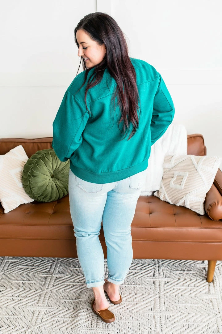 No Ship Drop Ship Get Fleeced Sweatshirt In Emerald Green Apparel 8 No Ship Drop Ship Get Fleeced Sweatshirt In Emerald Green Apparel