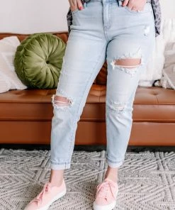 No Ship Drop Ship My Next Ex Boyfriend Distressed Judy Blue Jeans (GHG-7)