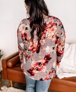 No Ship Drop Ship Should've Seen It In Color Floral Top Apparel