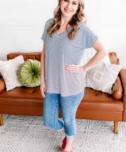 No Ship Drop Ship Apparel Pull The Shades Tee In Tranquility