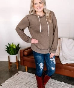 No Ship Drop Ship Inside Job Side Zip Hoodie In Taupe 9 No Ship Drop Ship Inside Job Side Zip Hoodie In Taupe