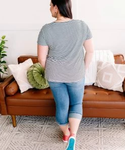 No Ship Drop Ship Apparel Pull The Shades Tee In Tranquility