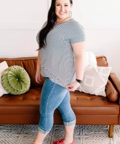 No Ship Drop Ship Apparel Pull The Shades Tee In Tranquility