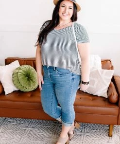 No Ship Drop Ship Apparel Pull The Shades Tee In Tranquility