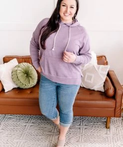 No Ship Drop Ship Hint Of Spring Lilac Hoodie Apparel