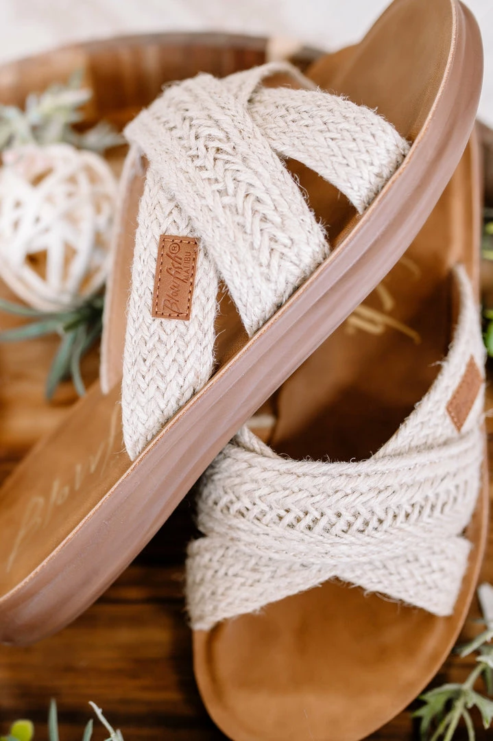 No Ship Drop Ship Natural River Jute Blowfish Sandal 3 No Ship Drop Ship Natural River Jute Blowfish Sandal