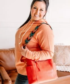 No Ship Drop Ship Hint Of Spring Hoodie In Sorbet (GHG-S) GHG- Shop Singles