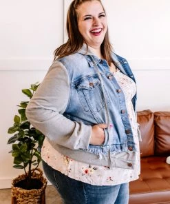 No Ship Drop Ship Break A Sweat Denim Jacket By Risen 15 No Ship Drop Ship Break A Sweat Denim Jacket By Risen