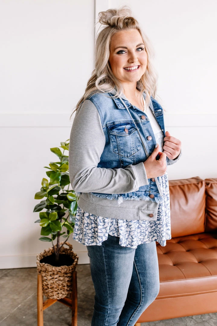 No Ship Drop Ship Break A Sweat Denim Jacket By Risen 8 No Ship Drop Ship Break A Sweat Denim Jacket By Risen