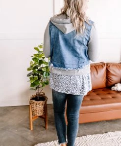 No Ship Drop Ship Break A Sweat Denim Jacket By Risen