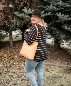 No Ship Drop Ship Seize The Moment Black Lace Striped Top