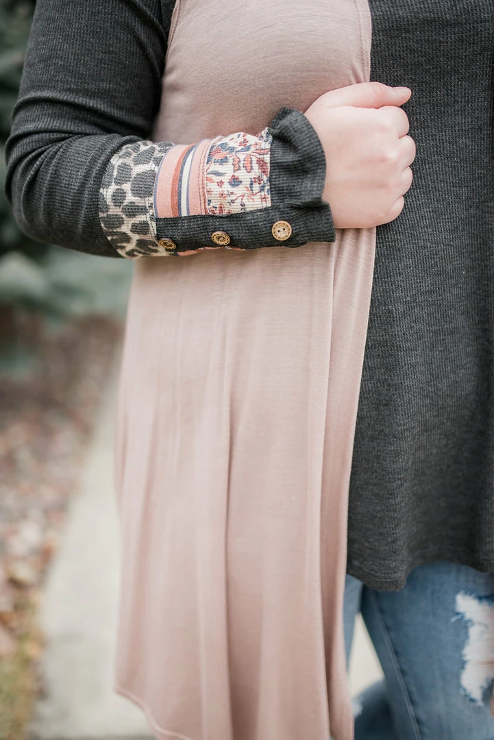 No Ship Drop Ship Life Of The Party Sleeveless Cardigan In Shimmering Mauve 4 No Ship Drop Ship Life Of The Party Sleeveless Cardigan In Shimmering Mauve