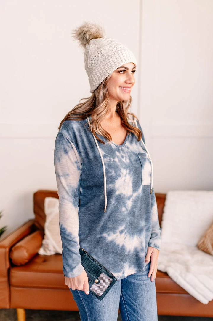 No Ship Drop Ship Nowhere To Hide Tie Dye Top In Vintage Blue (GHG- S, M) 5 No Ship Drop Ship Nowhere To Hide Tie Dye Top In Vintage Blue (GHG- S, M)