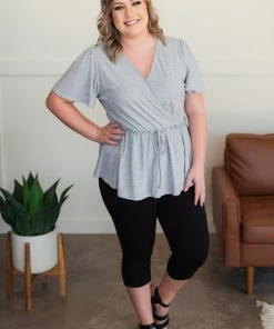 No Ship Drop Ship Come Along With Me Top In Gray 13 No Ship Drop Ship Come Along With Me Top In Gray