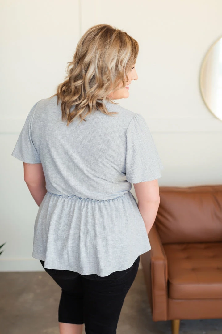 No Ship Drop Ship Come Along With Me Top In Gray 3 No Ship Drop Ship Come Along With Me Top In Gray