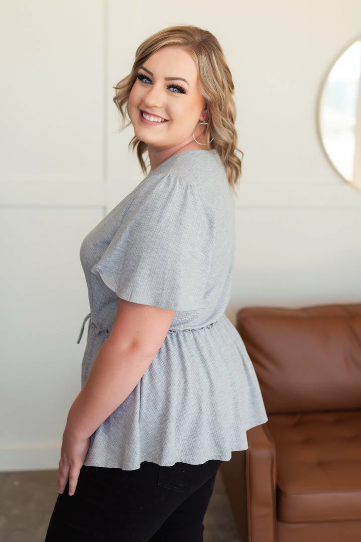 No Ship Drop Ship Come Along With Me Top In Gray 2 No Ship Drop Ship Come Along With Me Top In Gray