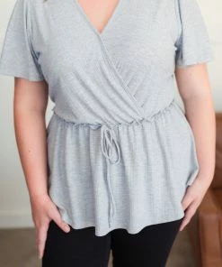 No Ship Drop Ship Come Along With Me Top In Gray 14 No Ship Drop Ship Come Along With Me Top In Gray